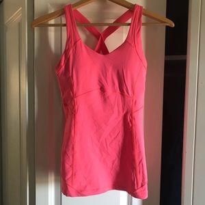 Lululemon Pink/Coral Tank Top